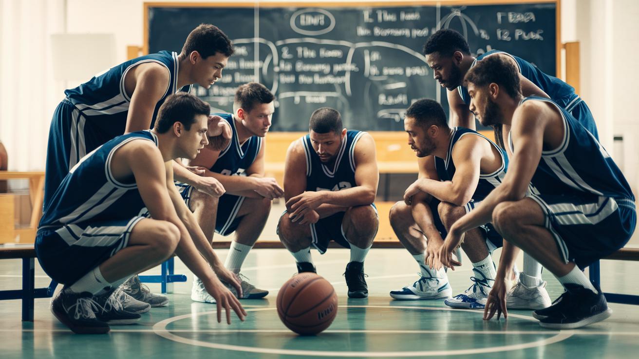 Techniki współpracy w drużynie koszykarskiej